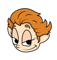 Naughty Leprechaun Girl Face