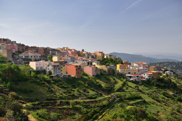 Fototapeta na wymiar Orune in Sardinien