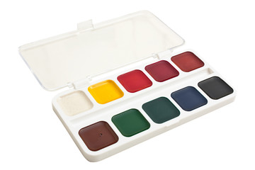 watercolor paints