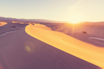 Obraz na płótnie Canvas Sand dunes in California