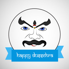 illustration of elements of hindu festival Dussehra background