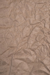 wrinkled brown paper texture