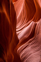 Arizona Tourist Attraction. Fanciful Stone Gorge Antelope Canyon
