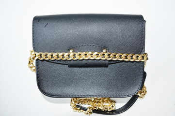 Women's black small handbag