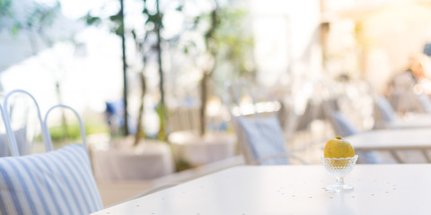 Restaurant on the beach