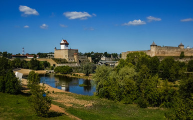 Fototapeta premium Herman castle in Narva, Estonia