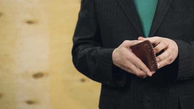 Hotel personnel asking rich male guest for tips, money reward, generosity