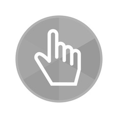 Kreis Icon - Zeigefinger