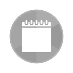 Kreis Icon - Notizblock quer