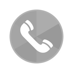 Kreis Icon - Telefonhörer