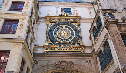 La grosse horloge de Rouen