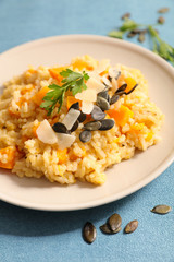 pumpkin risotto