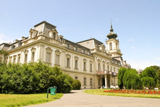 Famous castle in Keszthely...