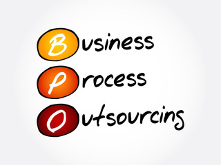 BPO - Business Process Outsourcing, acronym background