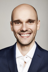 Closeup of a Smiling Man