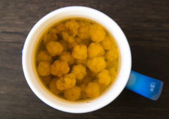 cloudberry in cup