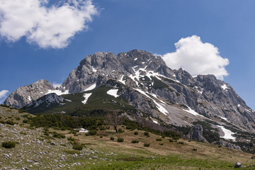 View of Mount Maglic, highest mountain in Bosnia and Herzegovina