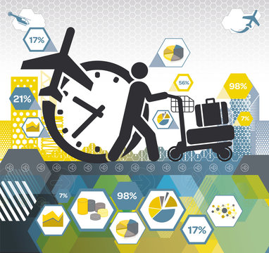 Travelling to Reach a Deadline Infographic