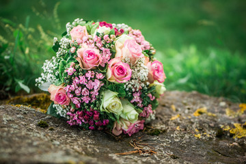 Brautstrau&szlig; mit Perle