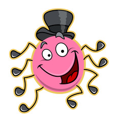 Funny Spider Character