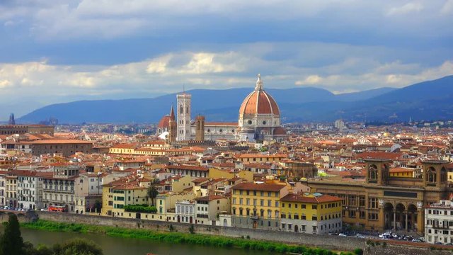    Florence Duomo and city skyline, Florence, Italy