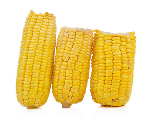 corn isolated on white background.