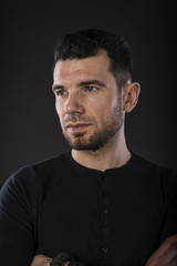 Obraz premium Portrait of Hadsome Man
