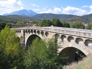 Fototapeta na wymiar Ponte Leccia - Corsica - France