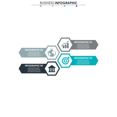 Business data, chart. Abstract elements of graph, diagram with 4 steps, strategy, options, parts or processes. Vector business template for presentation. Creative concept for infographic