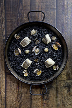 paella riz noir