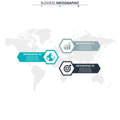 Fototapeta premium Business data, chart. Abstract elements of graph, diagram with 3 steps, strategy, options, parts or processes. Vector business template for presentation. Creative concept for infographic