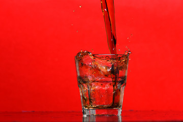 splash of drink