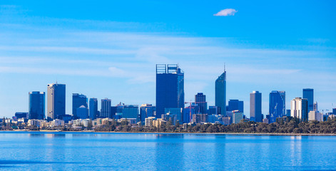 Fototapeta na wymiar オーストラリア パースの都市風景