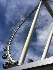 Obraz premium Las Vegas high roller et monorail