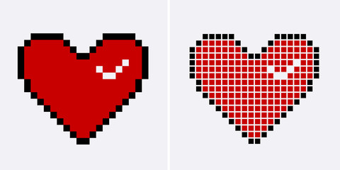 Heart pixel.
