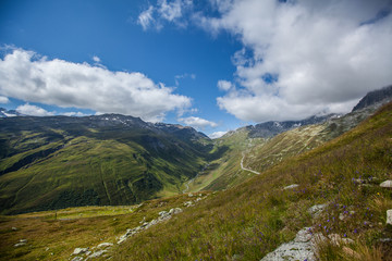Fototapeta na wymiar Furka Swiss Alps 01
