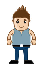 Cool Cartoon Man