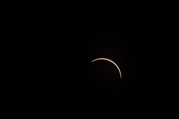 Sun eclipse August 21, 2017 Kimberly Oregon, USA