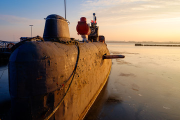 Sowjetisches U-Boot in Peenemünde - obrazy, fototapety, plakaty