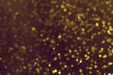 abstract gold bokeh background.