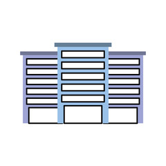 buildings property business or apartment residence vector illustration