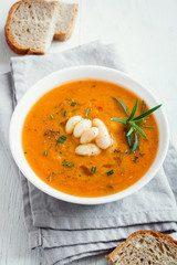 Bean and vegetable soup