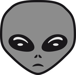 gesicht kopf horror halloween grusel ausserirdischer grey cool aliens Ufo blau untertasse