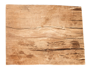 Naklejka premium old wood planks textures isolated on white background