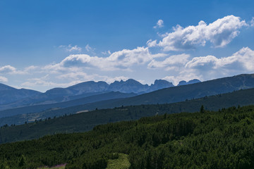 Obraz premium Rila lakes in Rila mountain - Bulgaria