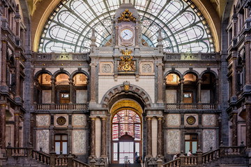 Obraz premium Station of Antwerp, Belgium