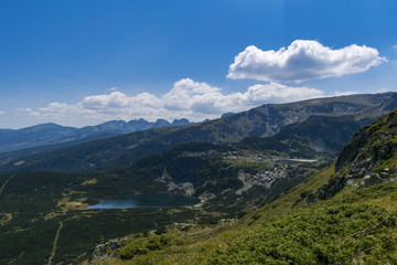 Fototapeta na wymiar Rila lakes in Rila mountain - Bulgaria