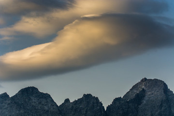 Widok z Jagnięcego Szczytu ,Tatry Słowackie. © Adam Olszowski