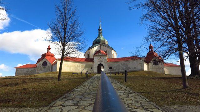 Pilgrimage Church of St John of Nepomuk in Zdar nad Sazavou, Czech Republic UNESCO listed