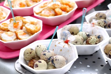 Quail eggs